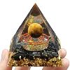 Resin Orgonite Pyramid PW-WG40663-03-1