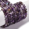 Natural Amethyst Beads Strands G-L581A-001B-1