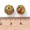 Alloy Enamel Beads ENAM-B001-03A-3