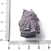 Opaque Resin Pendants RESI-A049-01B-3