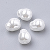 Eco-Friendly Plastic Imitation Pearl Beads MACR-T013-17-1