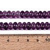 Crackle Transparent Glass Beads Strands GLAA-N074-02A-05-4