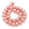 Shell Pearl Beads Strands BSHE-F013-01B-2