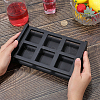 2Pcs Wood Wine Glass Organizer Holder ODIS-WR0001-19-3