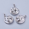 Natural Quartz Crystal Pendants G-K234-A18-1