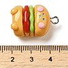 Opaque Resin Imitation Food Pendants CRES-M030-06D-3