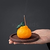 Orange Ceramics Incense Burners PW-WG5F059-01-3