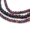Natural Ganet Beads Strands G-H003-C08-01-3