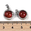 Natural Carnelian(Dyed & Heated) Charms KK-P283-51P-3