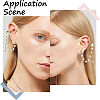 16Pcs 2 Colors 304 Stainless Steel Ear Cuff Findings STAS-BBC0003-23-5