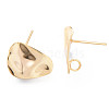 Brass Stud Earrings Findings X-KK-R116-017-NF-3
