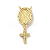 Brass Charms KK-B059-52G-3