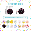 14Pcs 14 Styles Handmade Polymer Clay Beads CLAY-PH0002-09-2