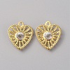 Iron Rhinestone Pendants IFIN-TAC0052-43E-1