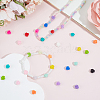 160Pcs 16 Colors Opaque Resin Beads CRES-SP0001-21-4