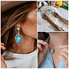 24Pcs 12 Styles Synthetic Turquoise Pendants FIND-TA0001-79-9