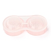 PP Plastic Contact Lens Case for Girl AJEW-I061-A04-2