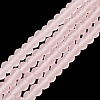 Transparent Glass Beads Strands X1-EGLA-A034-T8mm-MD22-2