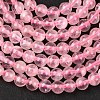 Natural Madagascar Rose Quartz Beads Strads G-D655-4mm-2