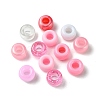 424G 8 Styles Plastic Pearlized Beads KY-FS0001-21D-3