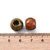 Natural Unakite European Beads G-B130-01-2