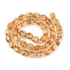 Handmade Foil Glass Beads Strands FOIL-Q002-05A-2