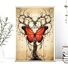 Butterfly Diamond Picture for Living Room Bedroom Decorative Painting PW-WG7BB95-05-1