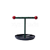 Plastic Velvet T Bar Jewely Display Stands PW-WGC966E-01-1