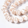 Electroplate Glass Beads Strands LS-EGLA-A034-P1mm-A17-2