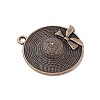 Tibetan style Alloy Pendants FIND-M021-16R-2