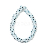 Handmade Evil Eye Lampwork Beads Strands LAMP-A007-02A-02-2