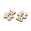 Bear Wood Buttons BUTT-T013-12B-2