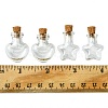 10Pcs 2 Styles Glass Bottle for Bead Containers AJEW-FS0001-11-2