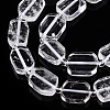 Natural Quartz Crystal Beads Strands G-T138-21-2