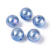 UV Plating Opaque Acrylic Beads SACR-Q005-01A-1