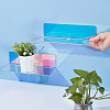 Iridescent Acrylic Wall Mounted Adhesive Router Storage Rack DIY-WH0430-185-3