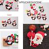 Christmas Theme Penguin Shape Paper Candy Lollipops Cards CDIS-I003-02-6