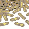 40Pcs PU Leather Craft Label Tags DIY-TADJ0001-22E-2