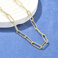 Unisex Brass Cable Chains Necklaces CHC-D025-02G