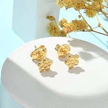 304 Stainless Steel Stud Earrings for Women STAS-Z117-14G-05