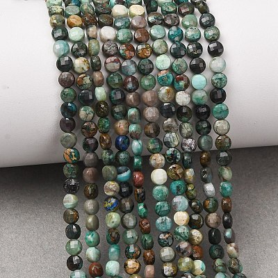 Natural Chrysocolla Beads Strands GG-CBA9631-D14-01-1