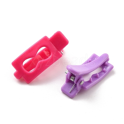 Plastic Alligator Hair Clip Findings PHAR-Z004-10-1
