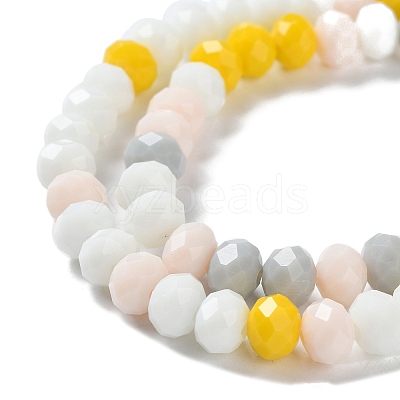 Glass Beads Strands EGLA-A034-M8mm-39-1