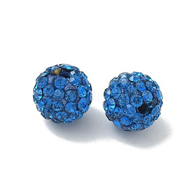 Pave Disco Ball Beads RB-H258-10MM-243-1
