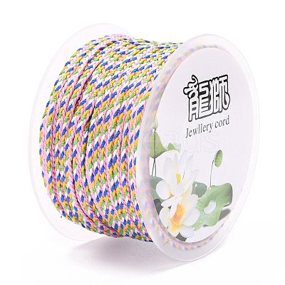 Multi-Color Decorative Braided Nylon Cord NWIR-Z003-E15-1