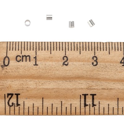 Brass Crimp Beads KK-R077-2mm-S-1