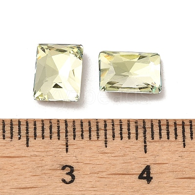 Glass Rhinestone Cabochons RGLA-P037-12B-D337-1