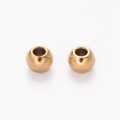 Ion Plating(IP) 304 Stainless Steel Spacer Beads STAS-G130-23G-1