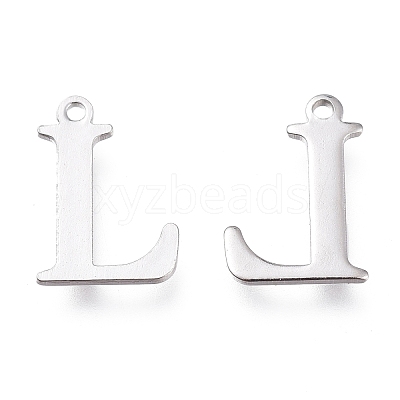Tarnish Resistant 304 Stainless Steel Charms STAS-H112-L-P-1