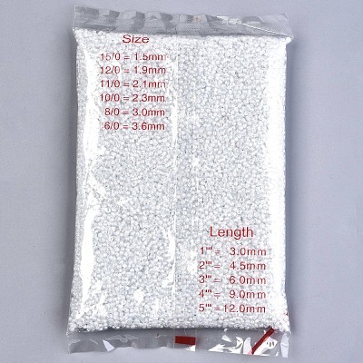 8/0 Glass Seed Beads X-SEED-A016-3mm-201-1